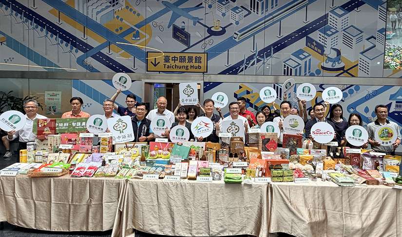 台中領鮮鏈結世界 百項農產精品亮相2026台北國際食品展