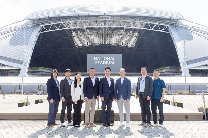 為大巨蛋取經！蔣萬安參訪新加坡國家體育場 星國分享爭取泰勒絲經驗