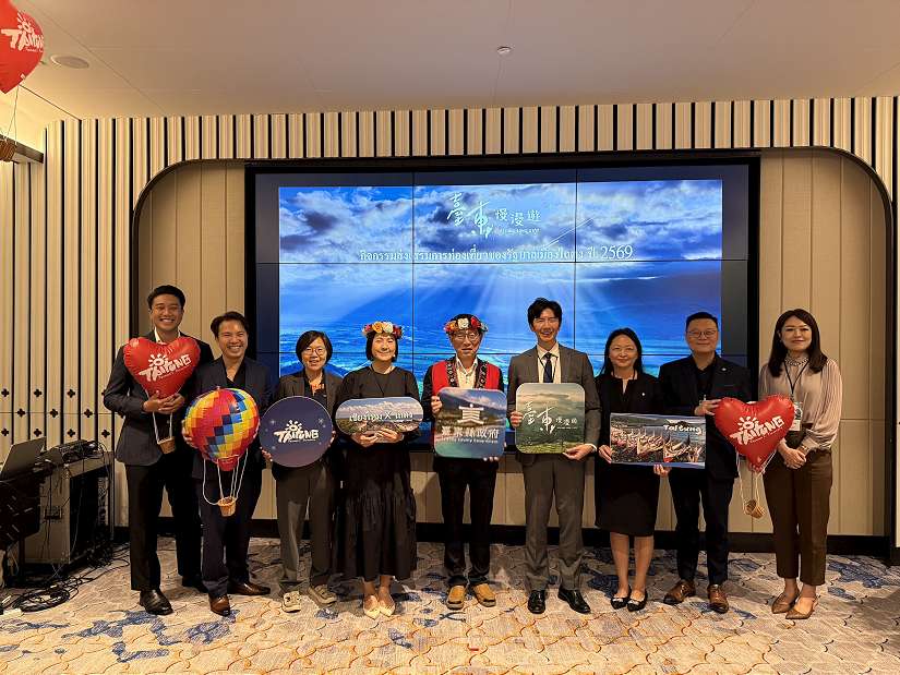 台東慢旅魅力前進清邁 卑南族歌舞與山海風情驚艷泰國觀光市場