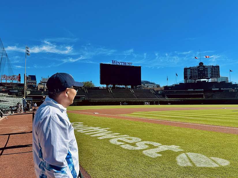 侯友宜參訪芝加哥百年球場Wrigley Field　借鏡場館經濟推動新北大巨蛋