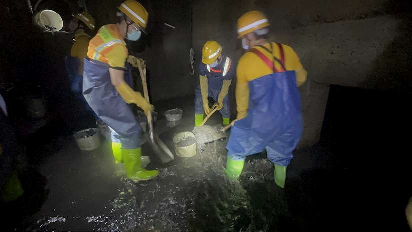 巴威颱風逼近 環保局全面啟動防颱整備 全力巡清溝渠 守護市民安全